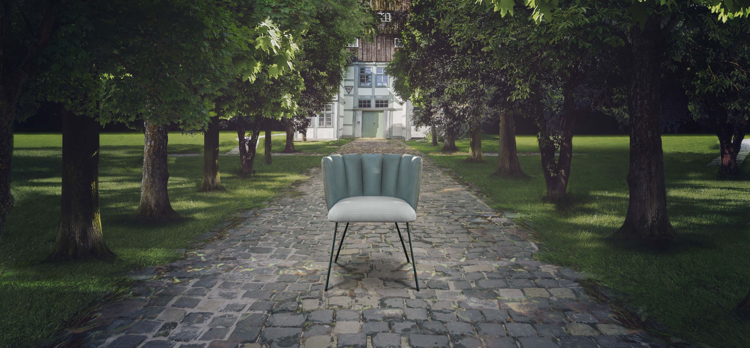 Gaia armchair by Monica Armani for KFF 